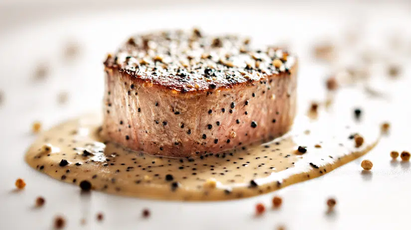 Gordon Ramsay Steak with Peppercorn Sauce