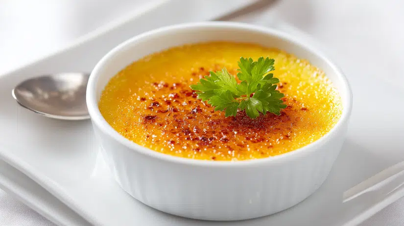 Japanese Sweet Potato Crème Brûlée