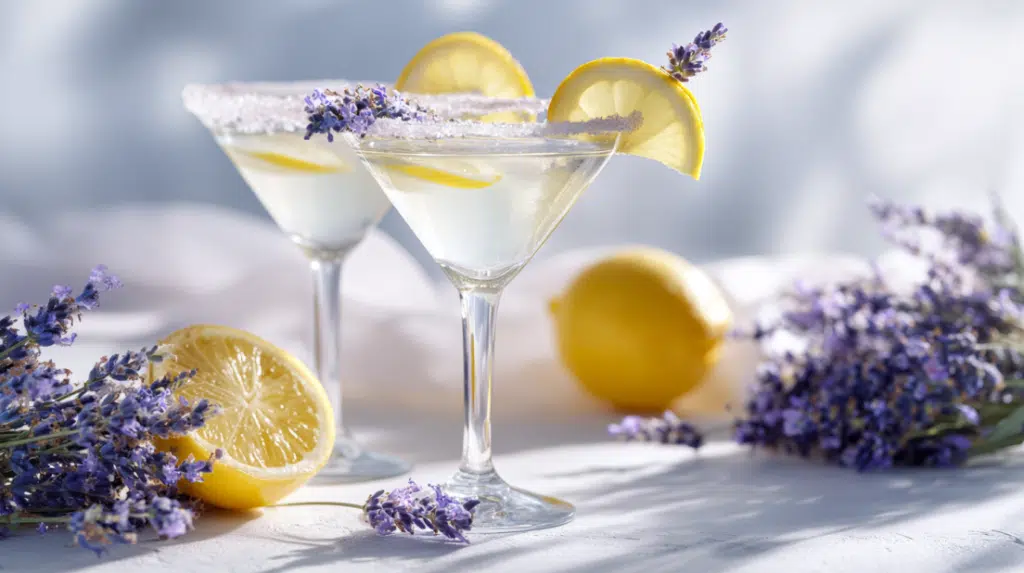 Lavender Lemon Drop Martini