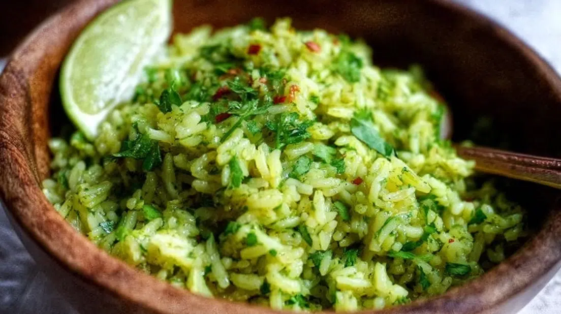 Mexican Green Rice: A Family Favorite!