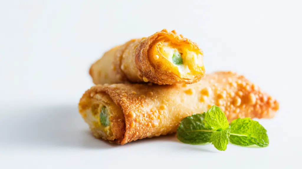 Mini Jalapeño Popper Egg Rolls