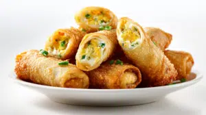 Mini Jalapeño Popper Egg Rolls