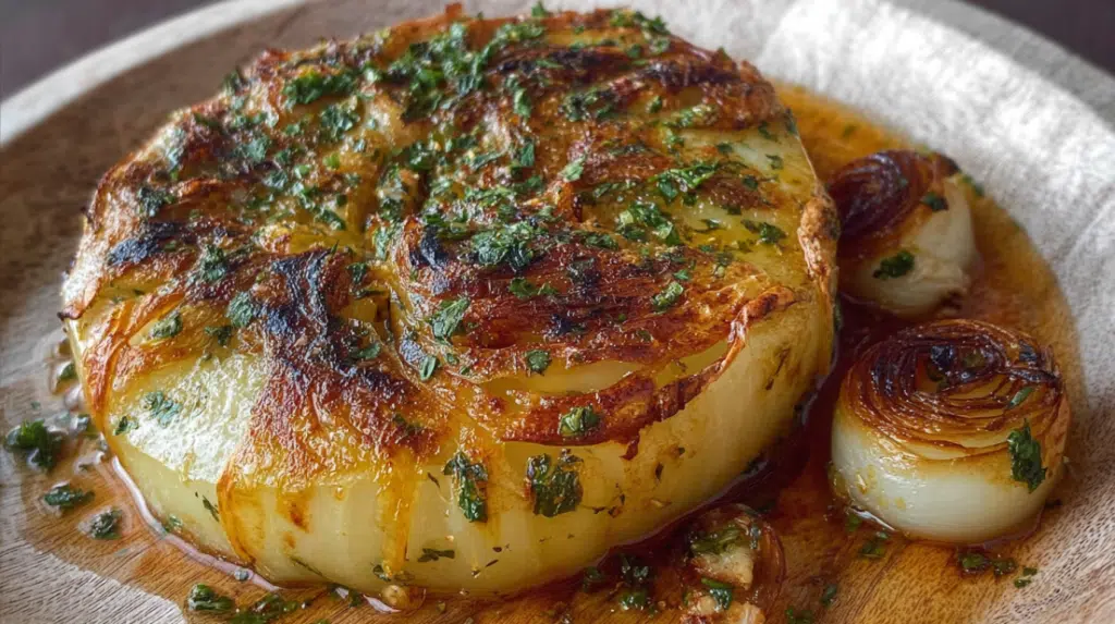Onion Bake with Butter and Herbs