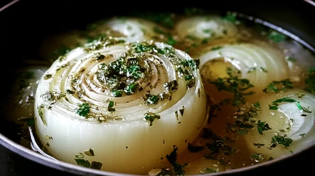Onion Boil with Herb Dressing