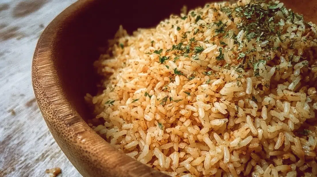 Quick and Easy Seasoned Rice