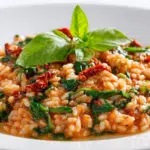 Sun-Dried Tomato and Spinach Risotto