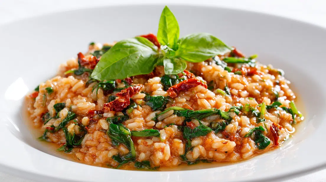 Sun-Dried Tomato and Spinach Risotto: Your New Go-To Weeknight Dinner!