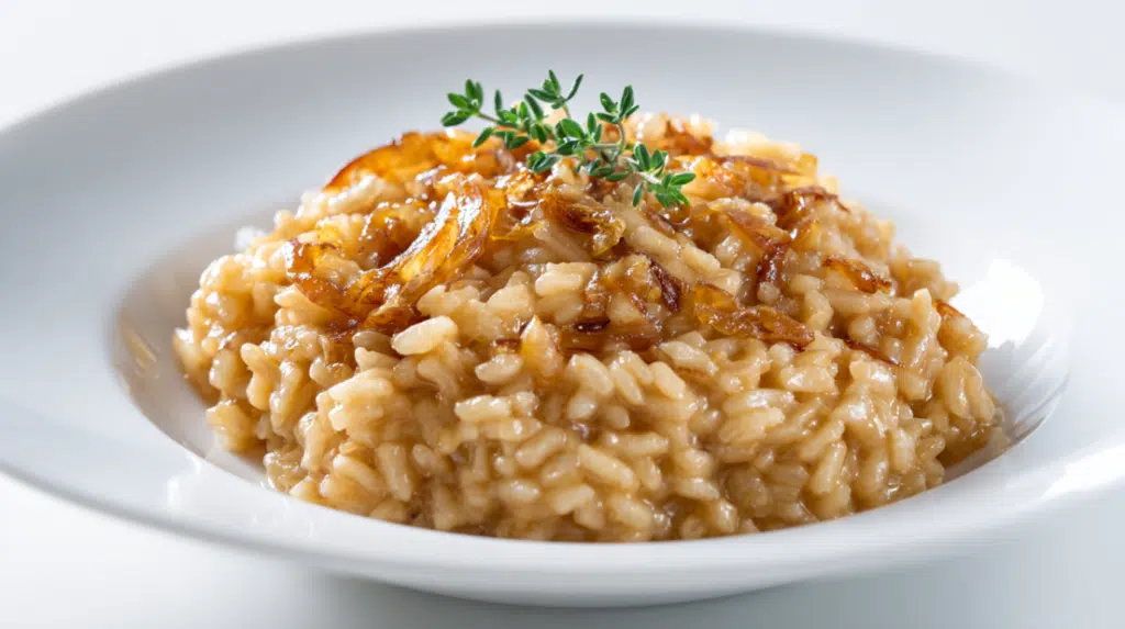Tasty Caramelized Onion Risotto