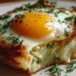 Baked Eggs Napoleon