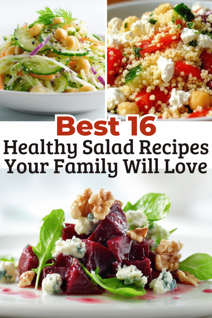 Best 16 Healthy Salad Recipes