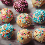 Birthday Cake Batter Protein Balls