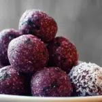 Blueberry Protein Balls