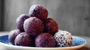 Blueberry Protein Balls