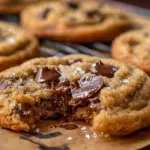 Brown Butter Sourdough Discard Chocolate Chip Cookies