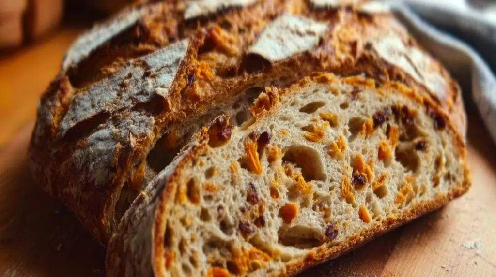 Carrot Cake Sourdough Bread