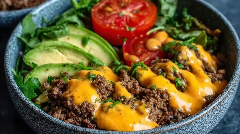 Cheeseburger Bowls