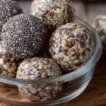Chia and Flaxseed Energy Balls