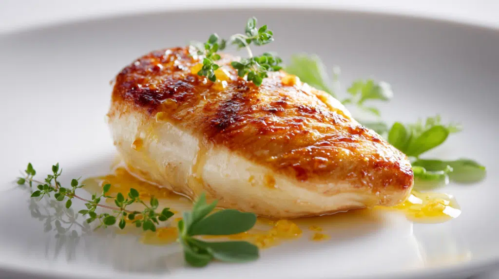 Chicken Breast with Honey and Orange Mustard
