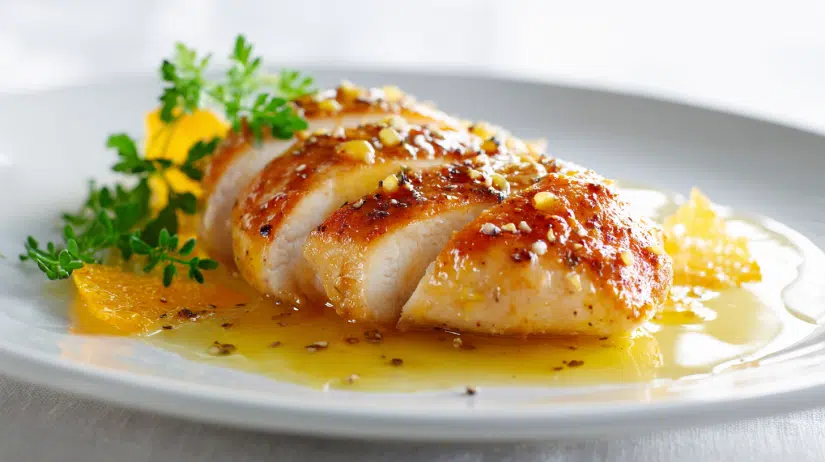 Chicken Breast with Honey and Orange Mustard: A Family Favorite!