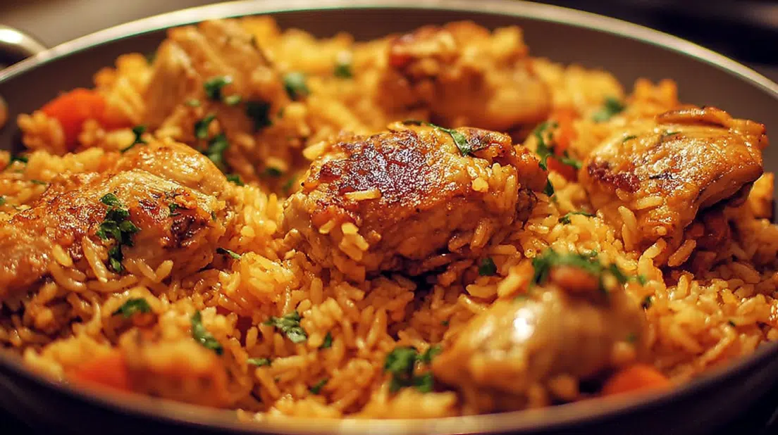 Chicken with Rice: Your Family Will Love This!