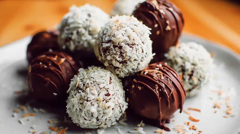 Coconut Protein Bounty Balls 