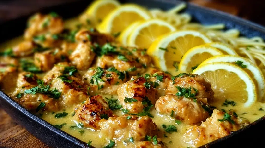 Creamy Lemon Chicken: A Delicious Weeknight Dinner Your Family Will Love!