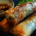 Crispy Rice Paper Spring Rolls