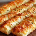 Sourdough Cheesy Breadsticks