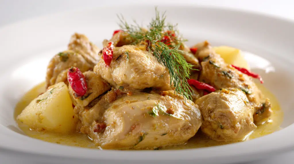 Cuban Chicken Fricassee