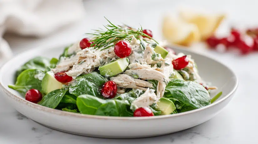 Healthy Avocado Chicken Salad