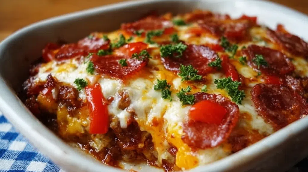 Healthy High Protein Low Carb Casserole