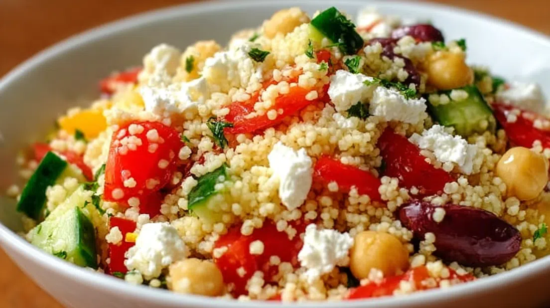 Healthy Mediterranean Couscous Salad: A Refreshing Family Favorite!