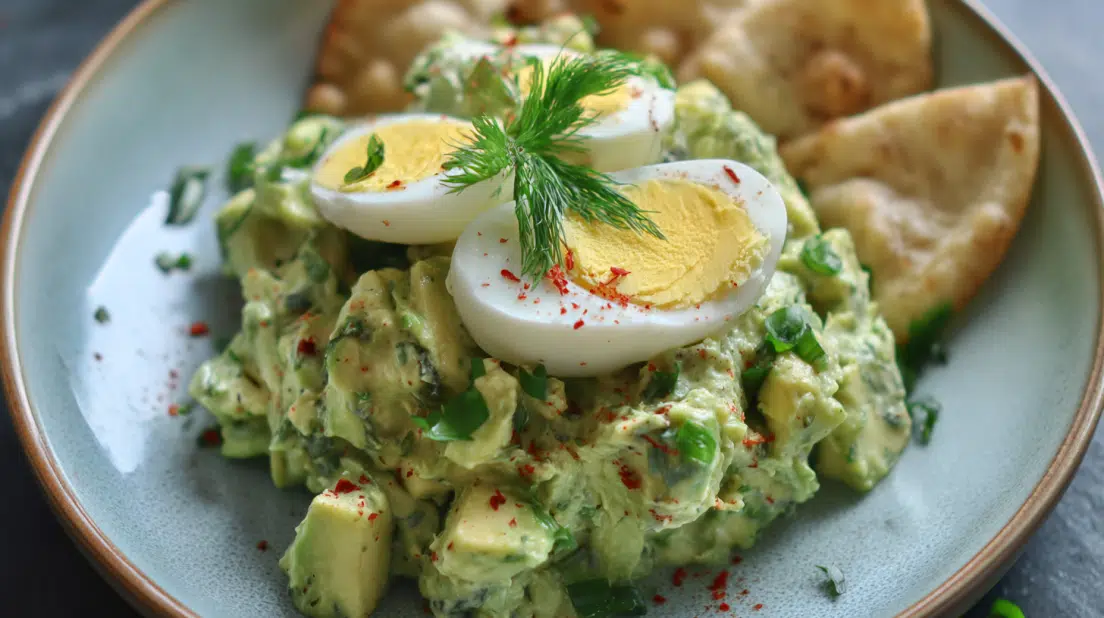 Herby Avocado Egg Salad (10-Minute Lunch!) That Your Family Will Love