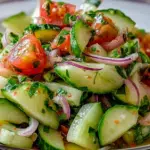 Italian Cucumber Salad