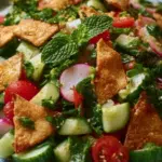 Lebanese Fattoush Salad