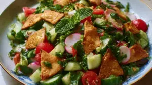 Lebanese Fattoush Salad