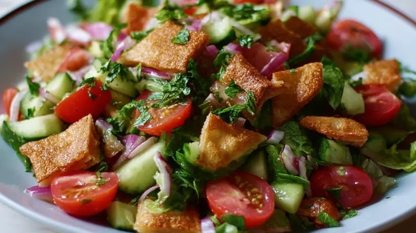 Lebanese Fattoush Salad