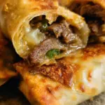 Philly Cheesesteak Egg Rolls