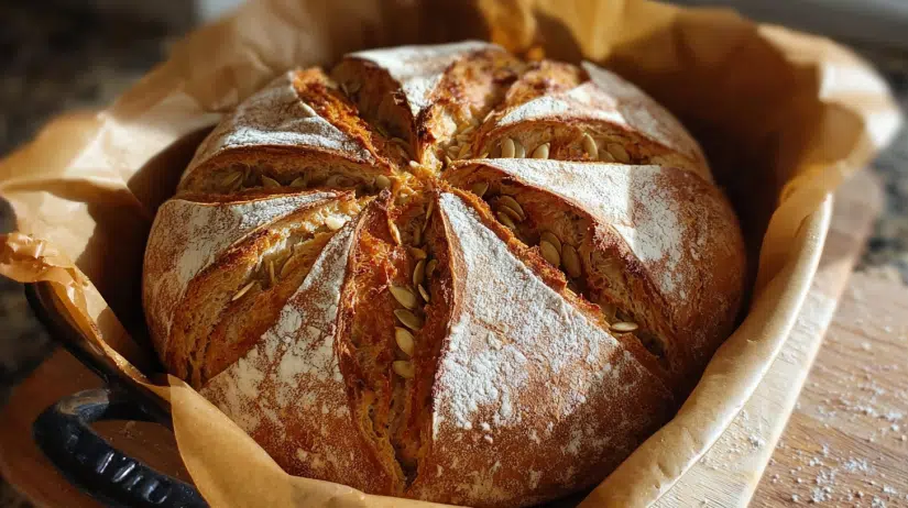 Pumpkin Sourdough Bread