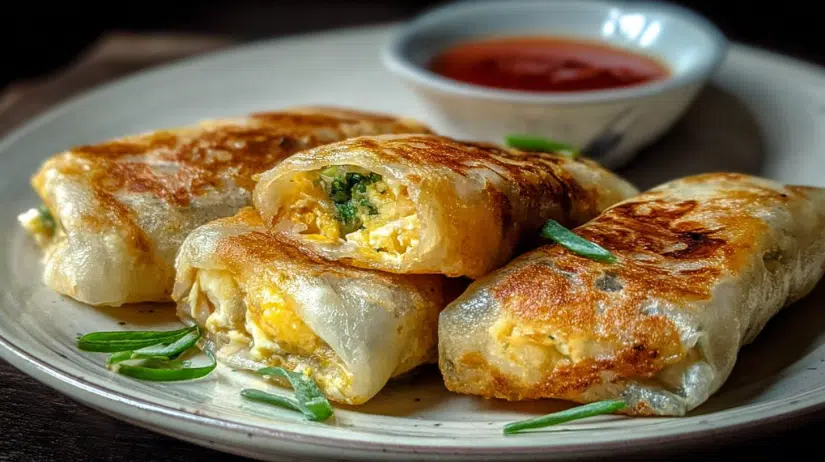 Rice Paper Egg Wraps: Ready In 30 Minute