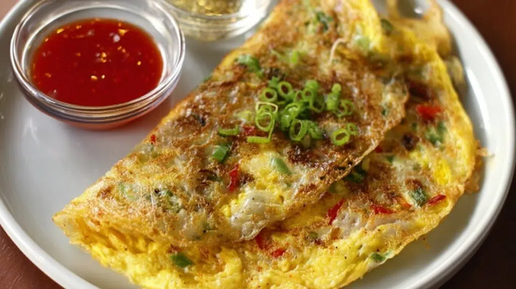 Rice Paper Omelette