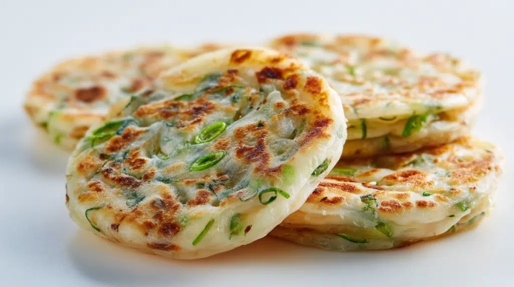 Rice Paper Scallion Pancakes