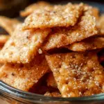 Sourdough Cheese Crackers