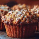 Sourdough Coffee Cake Muffins