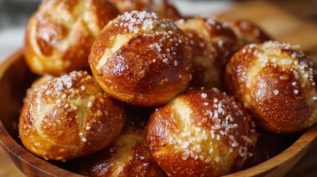 Sourdough Pretzel Bites