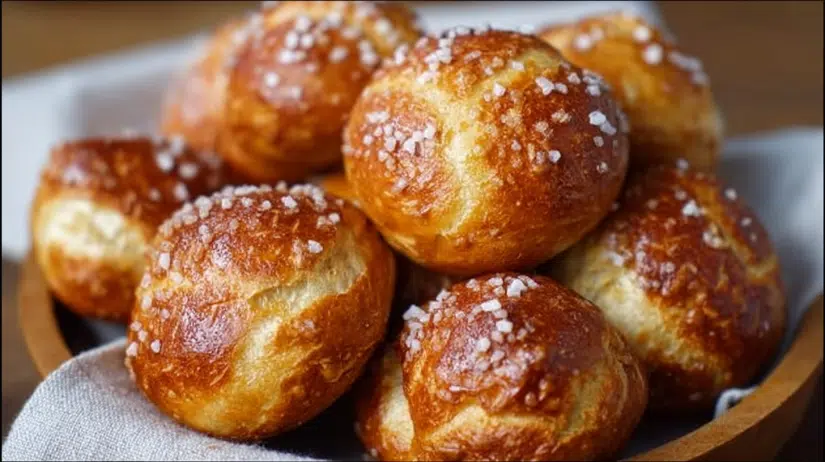 Sourdough Pretzel Bites