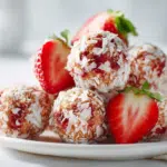 Strawberry Cheesecake Protein Balls