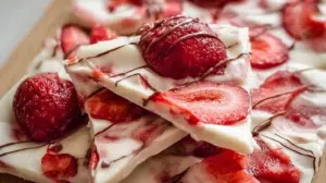 Strawberry Yogurt Bark