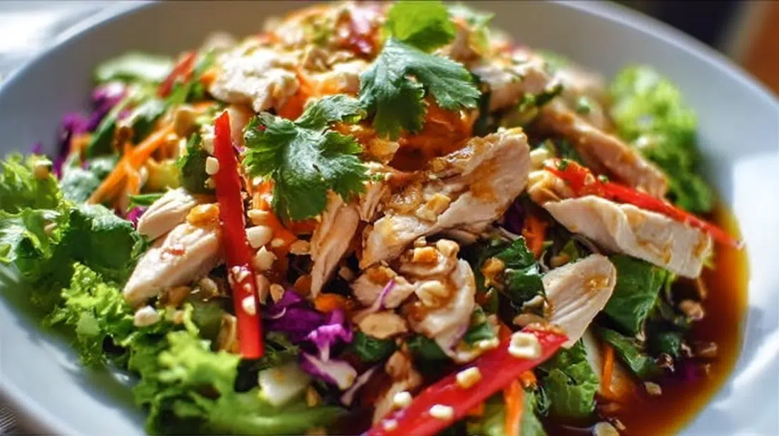 Thai Chicken Salad: A Family Favorite!