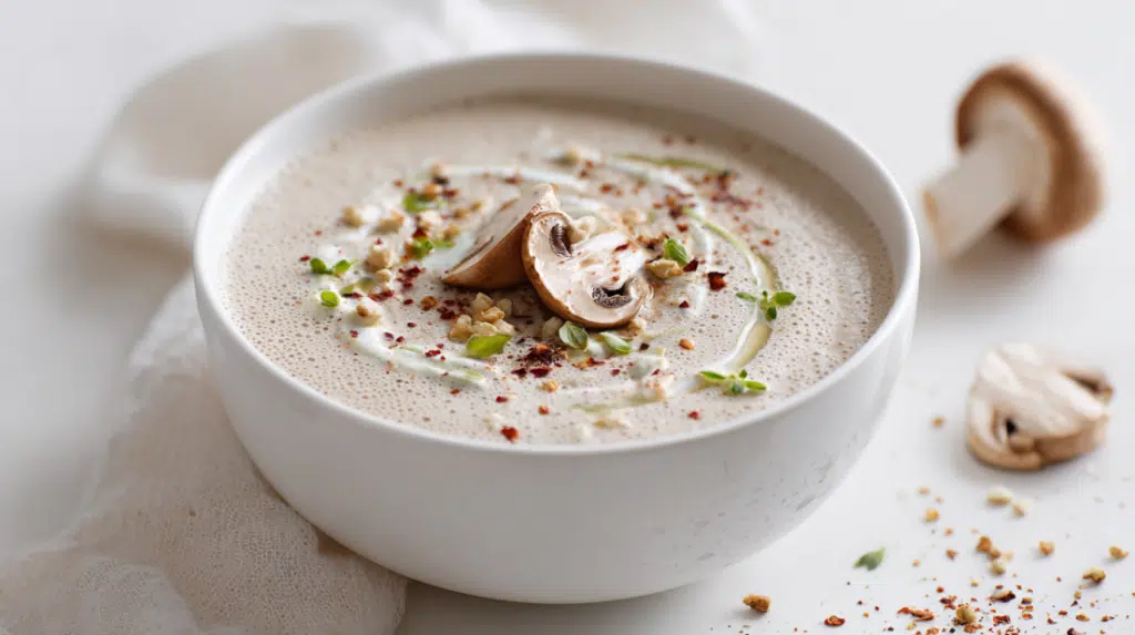 creamy mushroom soup